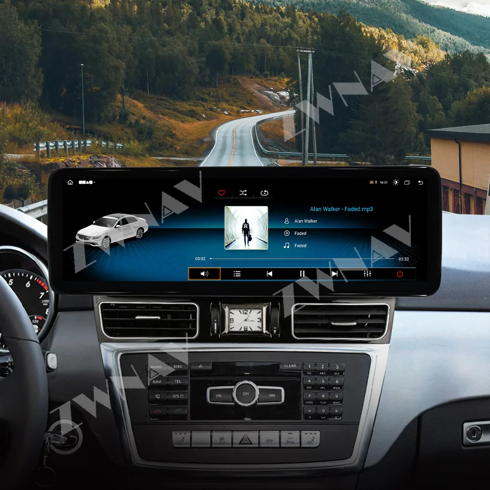 14.9” Android auto touch screen For Mercedes-Benz ML 2013-2015 navigation carplay multimedia player radio wireless head unit