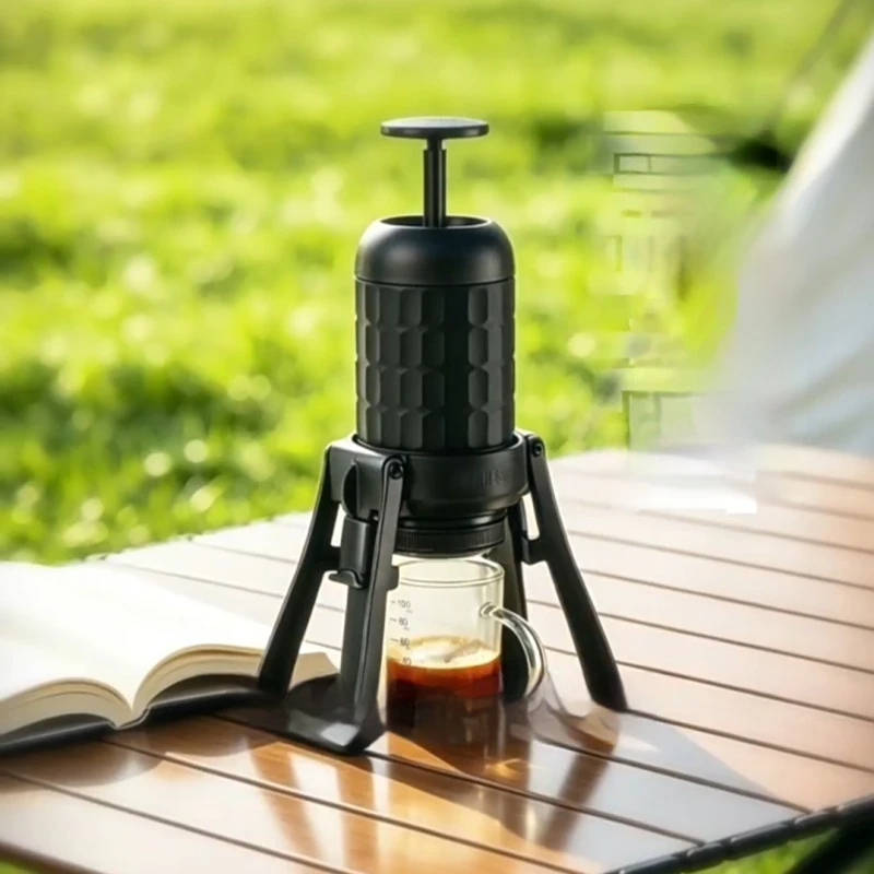 Portable Manual Espresso Coffee Maker 15 18Bar Pressure Hand Press Coffee Extractor For Home Outdoor Travel Use