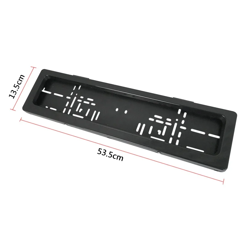 European regulation Electric XCLPF license plate frame suitable for European license plates