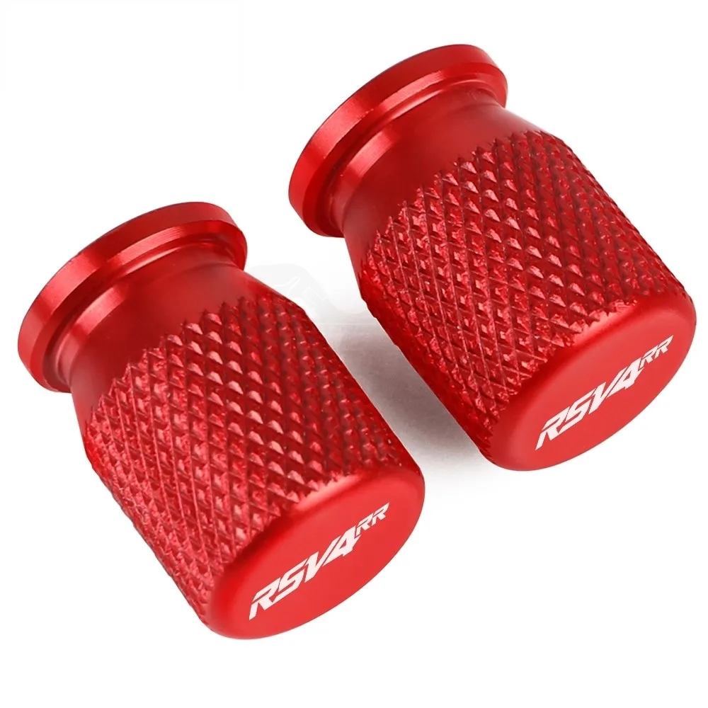 For APRILIA RS V4 RSV4 FACTORY RSV4R RSV4RR 2009 - 2023 2022 2021 ﻿Wheel Tire Valve Caps Tyre Stem Covers Airdust Waterproof﻿