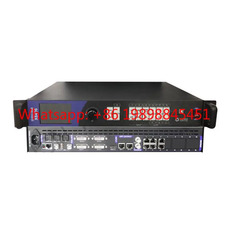 Linsn X8406 Two-in-One LED Video Processor 3.84M Pixels 6 Gigabit Ports for Linsn Receiving Cards