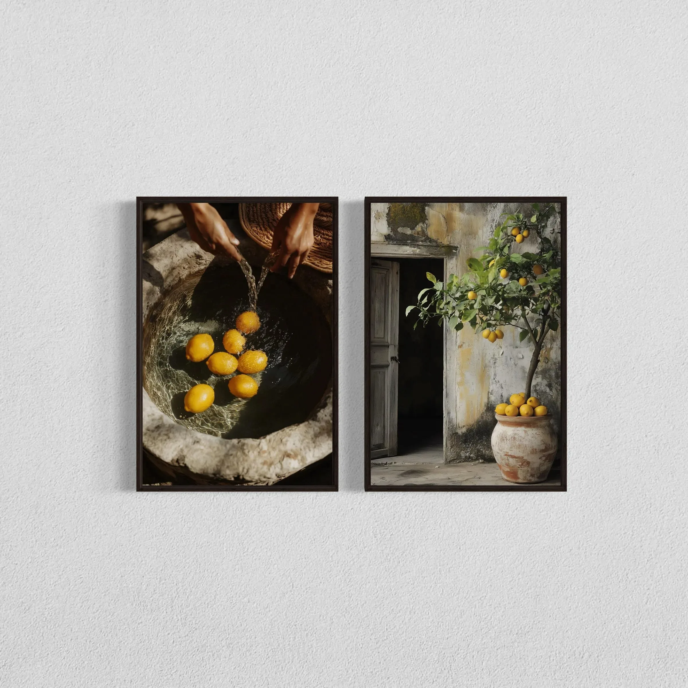 Mediterrane Olivenbaum-Leinwand-Kunstdruck, botanisches antikes Wandkunst-Poster für moderne Wohnzimmer, Schlafzimmer, Küche, Heimdekoration