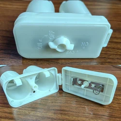 1 PCS Double Compartments Battery Box For Universal Gas Water Heater Accessories White Plastic Double Battery Case Power Supply