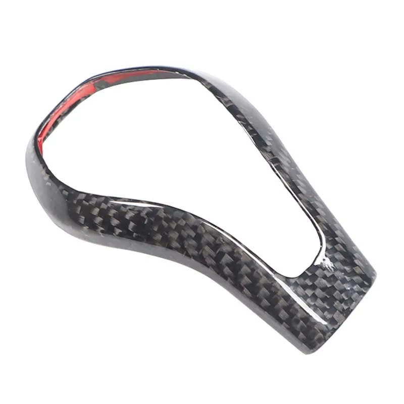 

For 2017-2025 Infiniti QX80 Real Carbon Fiber Car Gear Shifter Knob Head Trim Decorate Trim Interior Car Accessories