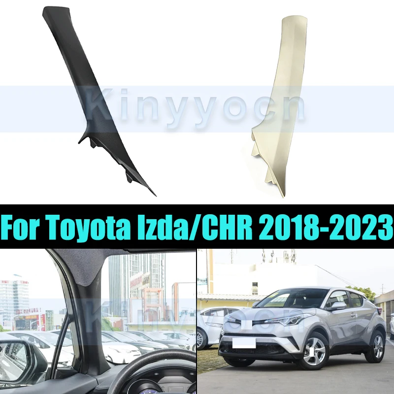 

Внутренняя панель А-стойки, декоративная панель для Toyota Izda/CHR 2018-2023, твитер, внутренняя панель, аксессуары для динамиков