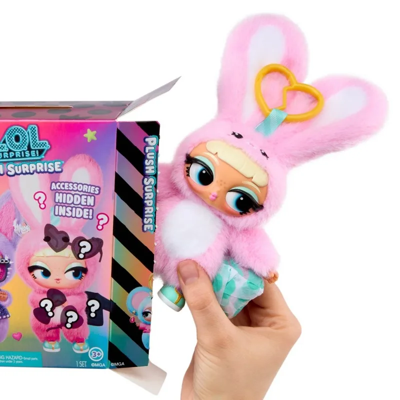 LOL Surprise Series Doll Blind Box Toy Keychain Bag Charm Girl Kids Gift Bunny Kitty Unicorn Panda Cinna Bun Collect Ornaments - view 2