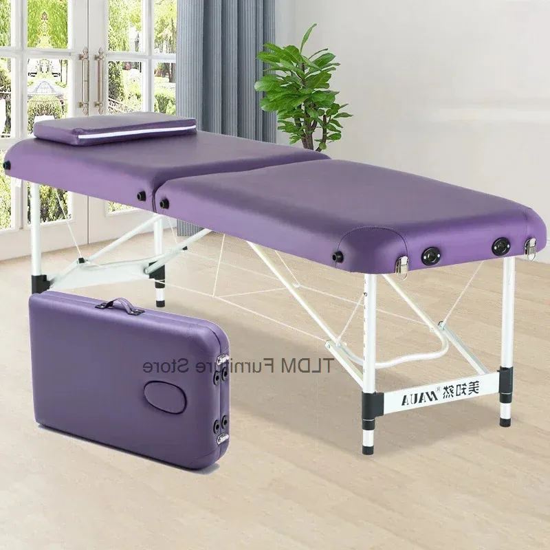 Spa Aesthetic Massage Lettino Massager Table Barber Beauty Lashes Bed Beds Stretcher Professional Eyelashes Pieghevole Salon