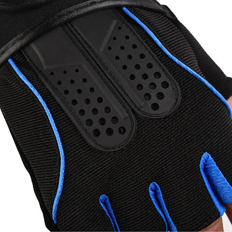 Fitness Half Finger Gloves Extended Wrist Guards Outdoor Cycling Sports Anti Slip Gloves