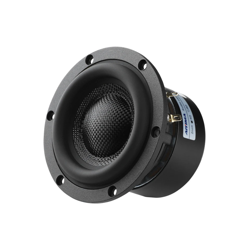 AIYIMA 1 Stück 4 Zoll Subwoofer Lautsprecher 4 8 Ohm 80W HiFi-Lautsprecher Audio Glasfaser-Membran Niederfrequenz Heimkino-Lautsprecher – Detail 10