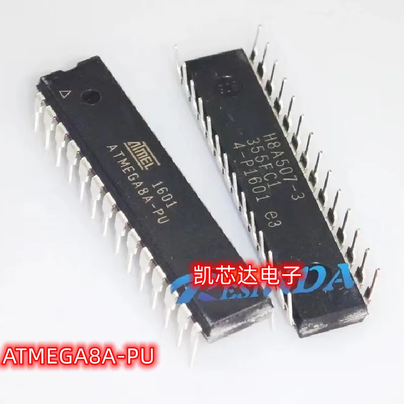 Free Shipping 10- 50pcs/lots ATMEGA8A-PU ATMEGA8A DIP-28 New original IC In stock!