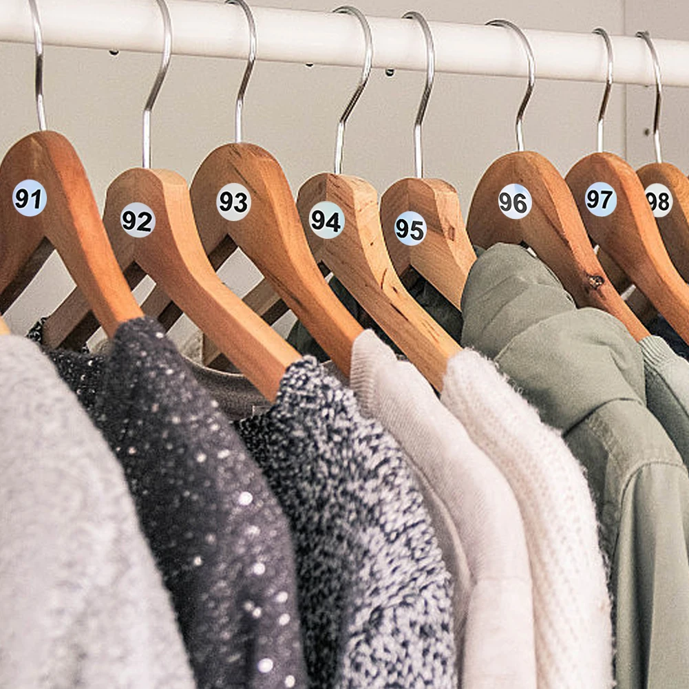 20 hojas de clasificación de 1 a 300, pegatinas redondas decorativas para el hogar, la escuela y la Oficina, impermeables, embalaje reflectante