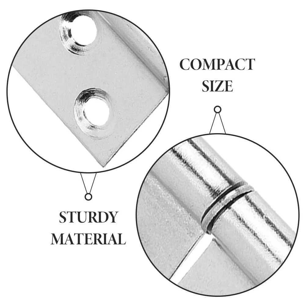 

6Pcs Stainless Steel Hinges Heavy Duty Detachable Flag Design for Doors Windows Shoe Cabinets Wardrobe Durable Easy to Install