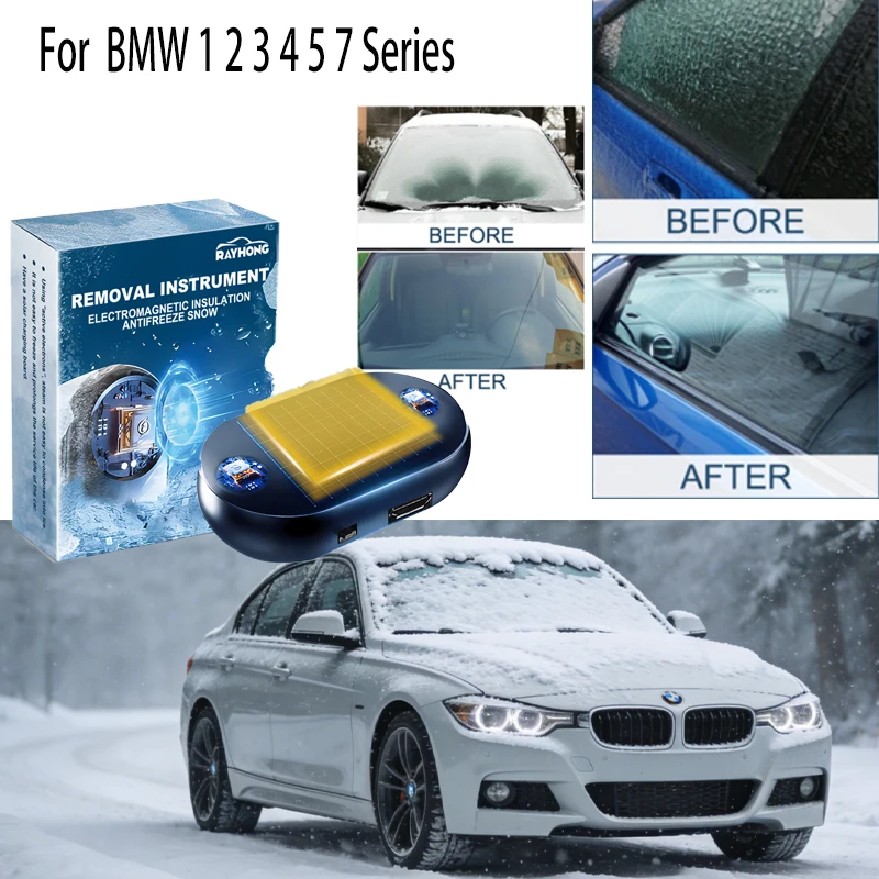 

For BMW 1 2 3 4 5 7 Series Car Window Glass Car Ice Defroster Windshield Snow Removal Window Glass Microwave Deicing Device