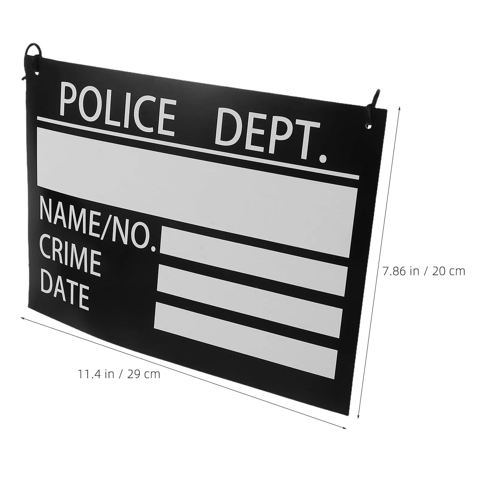 Jail Cell Photo Prop Prison Nameplate for Halloween Cosplay Convict Costume Accessories 11.42x7.87 Western Jail Themed