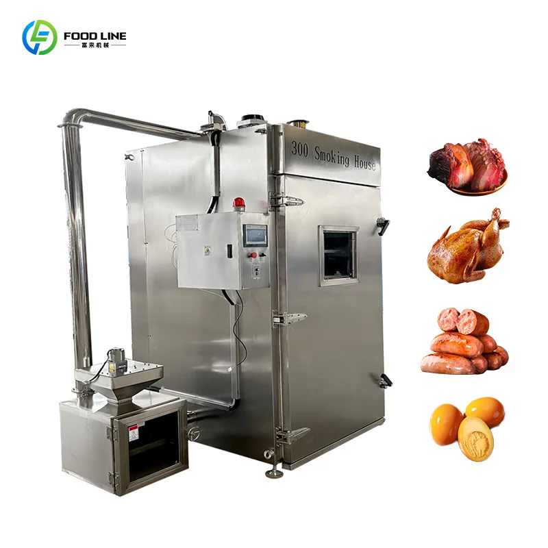 Multi Functional Electric Smoker Oven For Chicken Turkey And Sausage Hot Cold Smoking Machine Customize