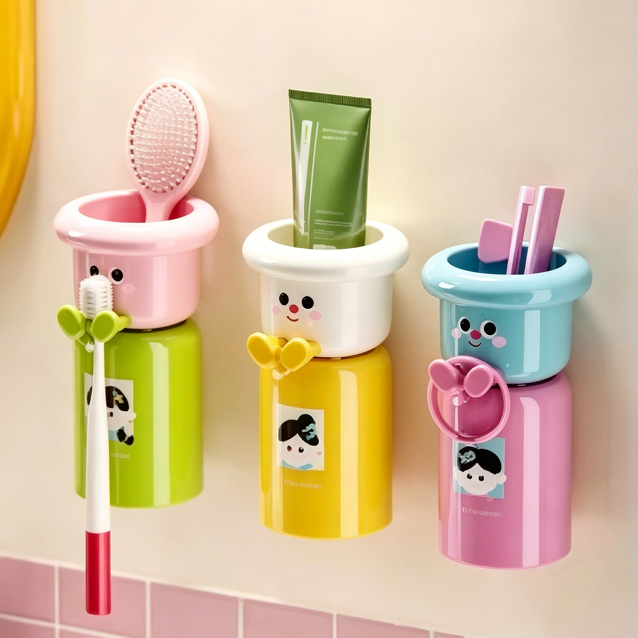 Magnetic Wall Toothbrush Holder 5