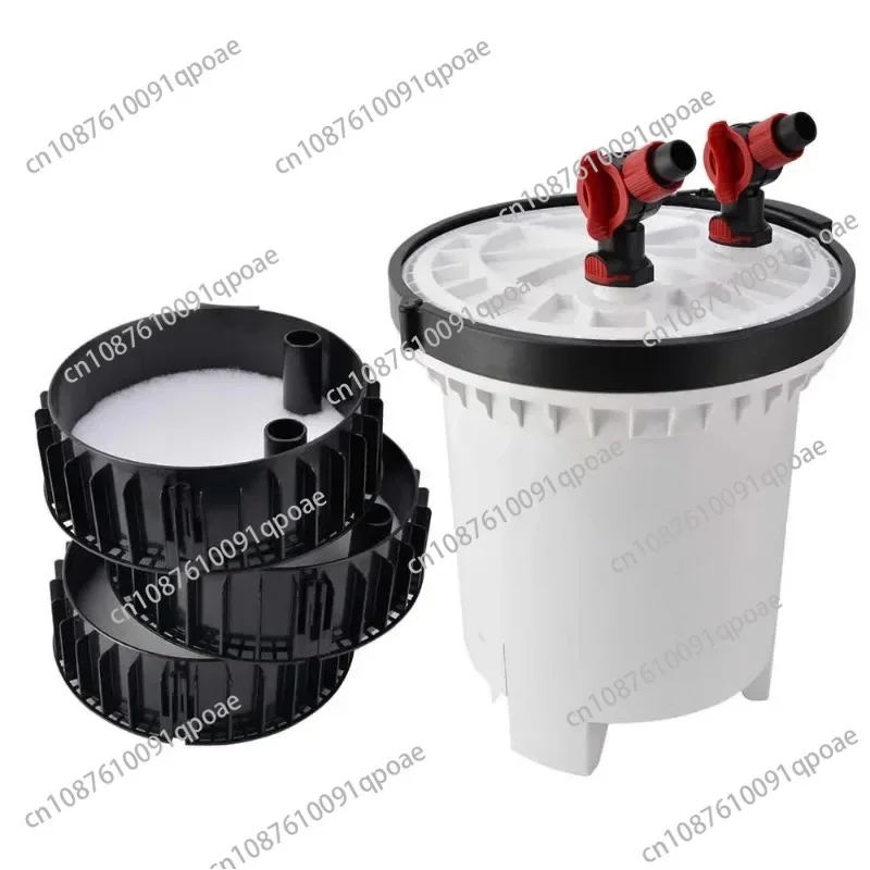 4-stage Intelligent LCD Display Aquarium Outside External Canister Filter For Fish Tank HW-5000