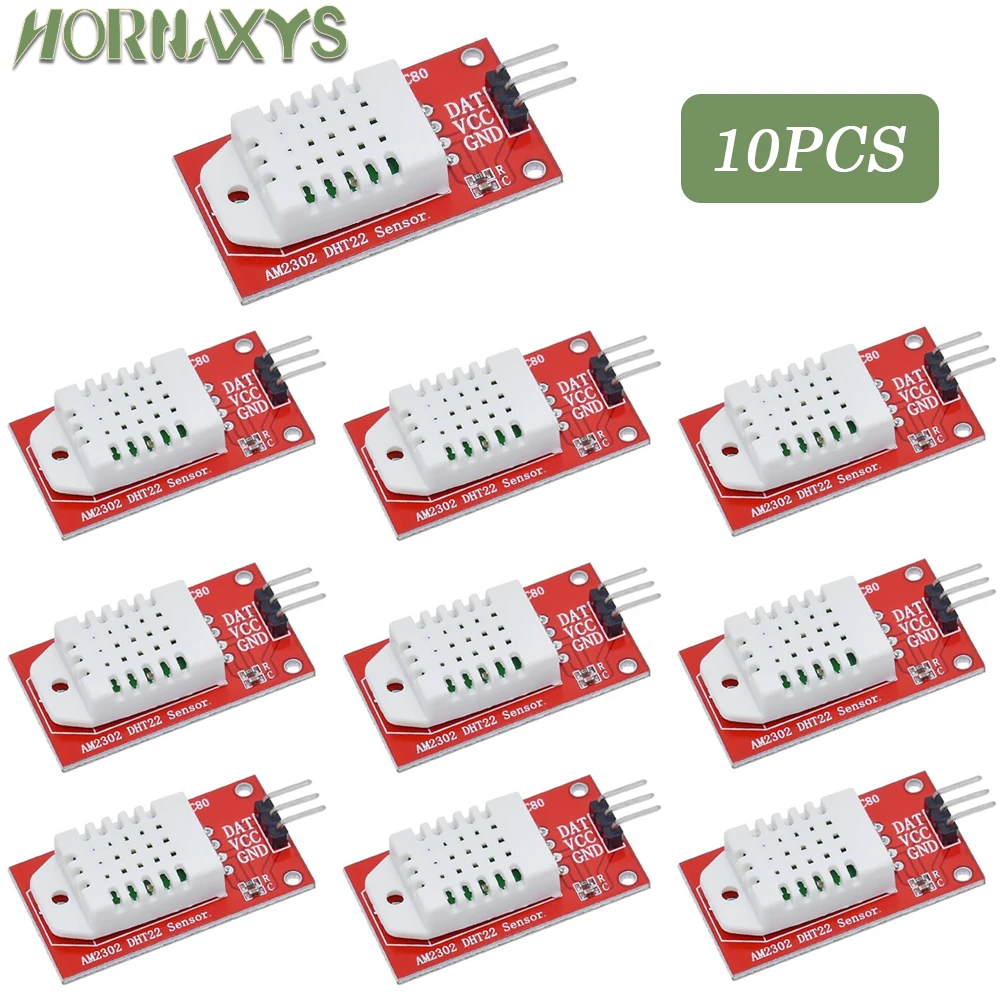 1-10 sztuk cyfrowy czujnik temperatury/czujnik wilgotności AM2302 DHT22 moduł czujnika dla Arduino elektroniczny DIY