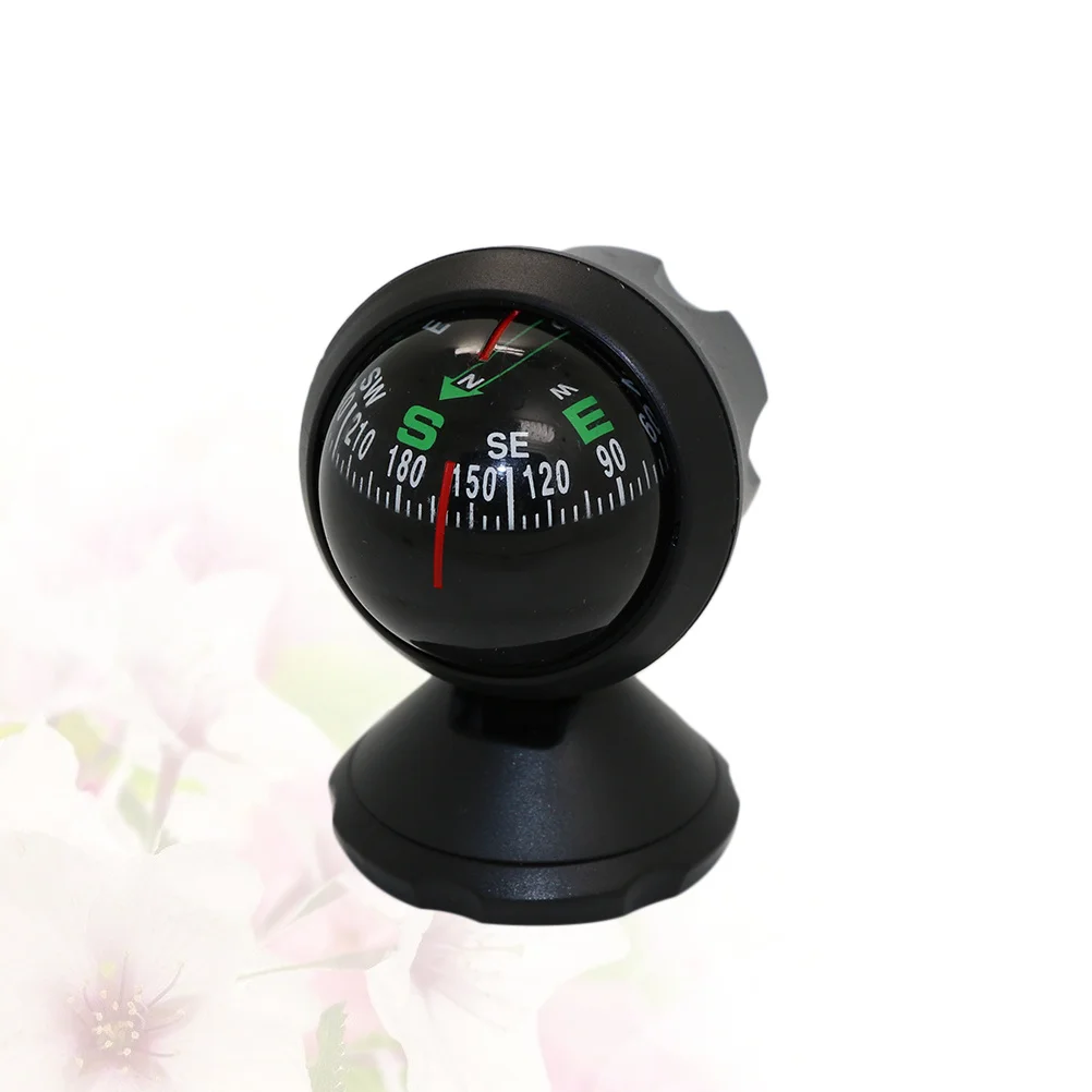 

Compass Ball Car Accessories Mini Car Compass Plastic Dashboard Windshield Mount Durable Direction Finder For Vehicle