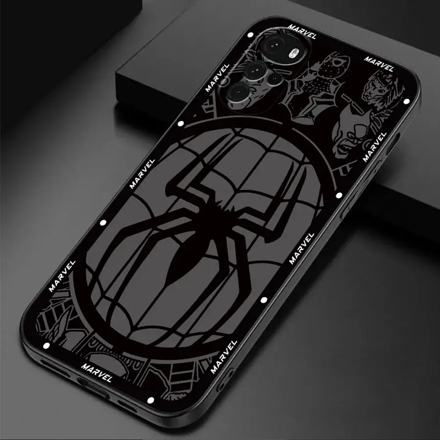 Marvel Iron Man Sqiderman Case for Motorola Edge 40 Pro G60 20 G73 G22 G71 G60S G50 5G G30 G72 G51 G52 G53 G50 40 30 Cover