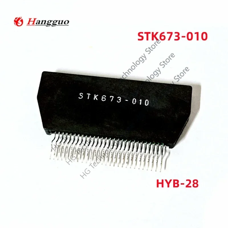 

HG/ 10Pcs/Lot Original STK673-010 STK673 HYB-28 IC Thick film audio power amplifier module