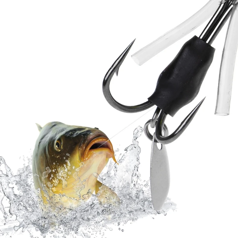 Fishing Lures Soft Artificial-Frog Fishing Bait 9cm/3.54'' Fishing Lure Anti Hanging Crankbait for Trout-Perch Salmon