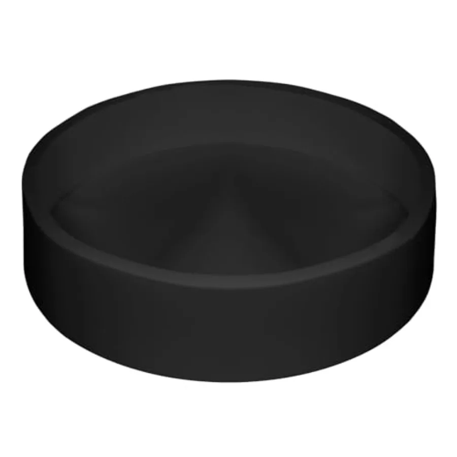 特大ソフトフォームボールピット 51.2 x 11.8インチ ブラック 室内幼児用プレイペン - ボールなしの大型スポンジ丸型ボールプール