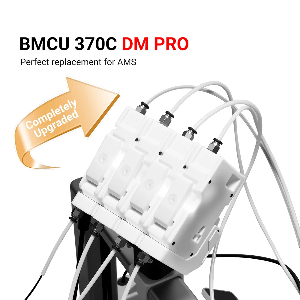 Verbesserte BMCU 370C DM AMS Lite Dual Micro Switch Auto Refill Farm für A1/A1 Mini Open Source MMU Lösung 3D-Drucker
