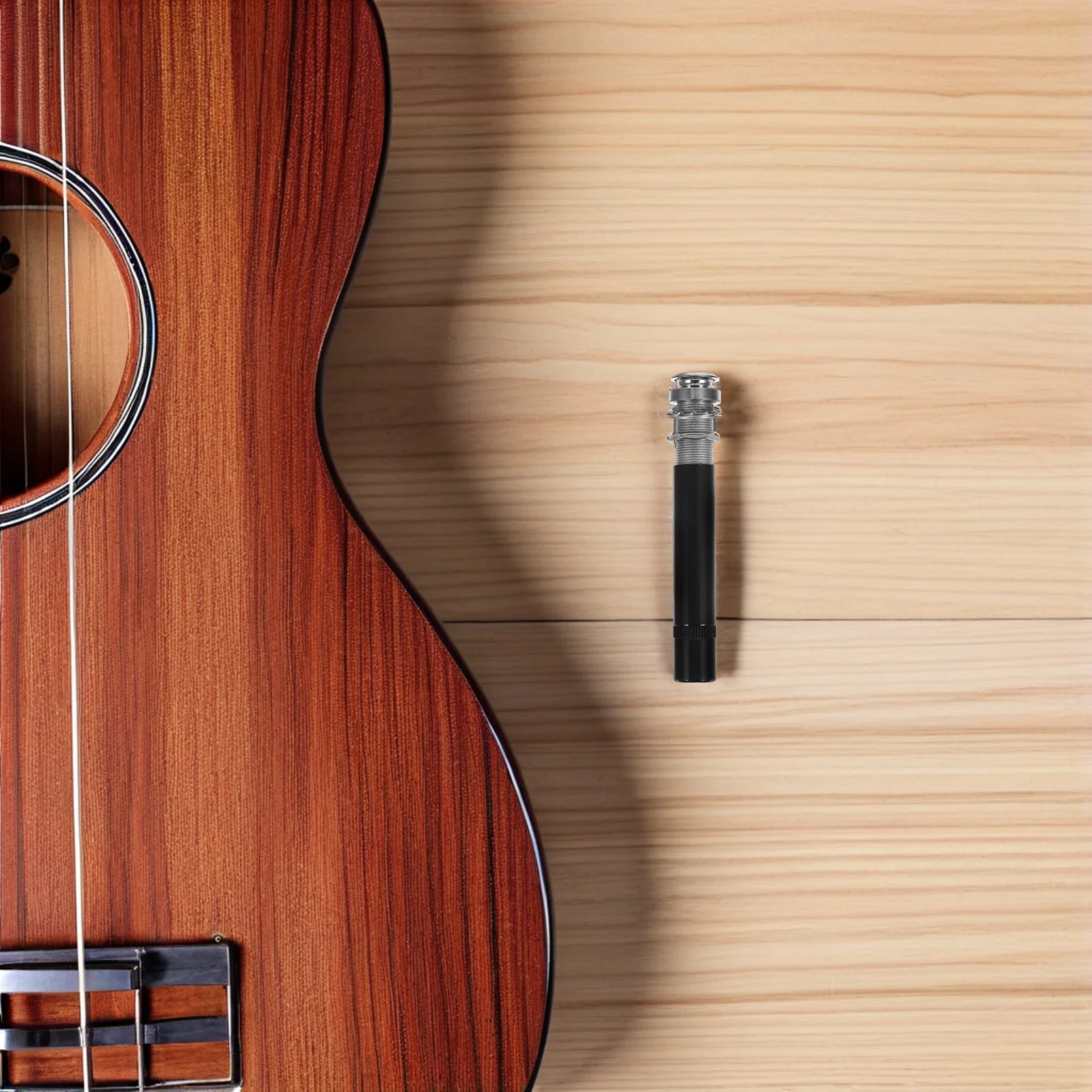 

Guitar Accessories Acoustic End Pin Socket Output Jack Tail Nail Plug Casing Metal Endpin for