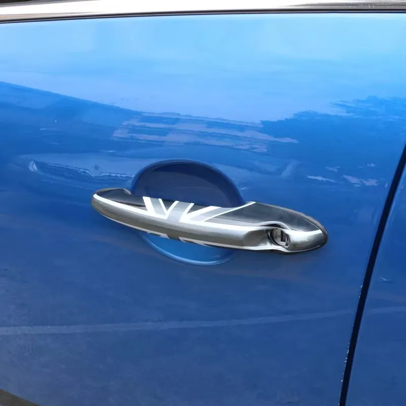 Car Door Handle Decorative Shell Protector Sticker For MINI Cooper Countryman R55 R56 R60 R61 Car Accessories Exterior Styling