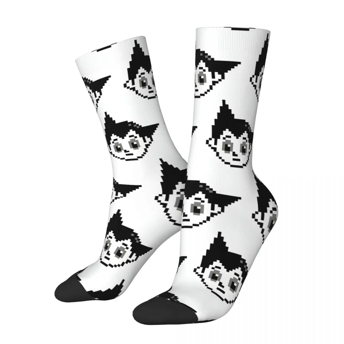 Atom Classic Socks Printed Men's Stockings Polyester