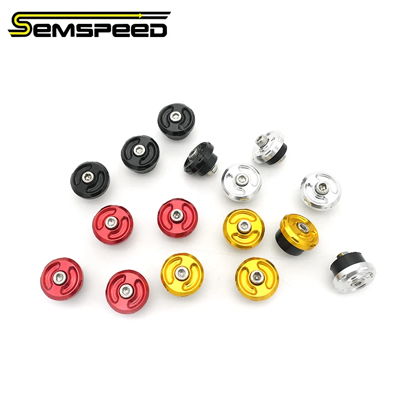 

Декоративные алюминиевые заглушки для болтов и гаек двигателя SEMSPEED CNC для мотоциклов Qjmotor Sport Racing SRK 921RR, аксессуары для мотоциклов