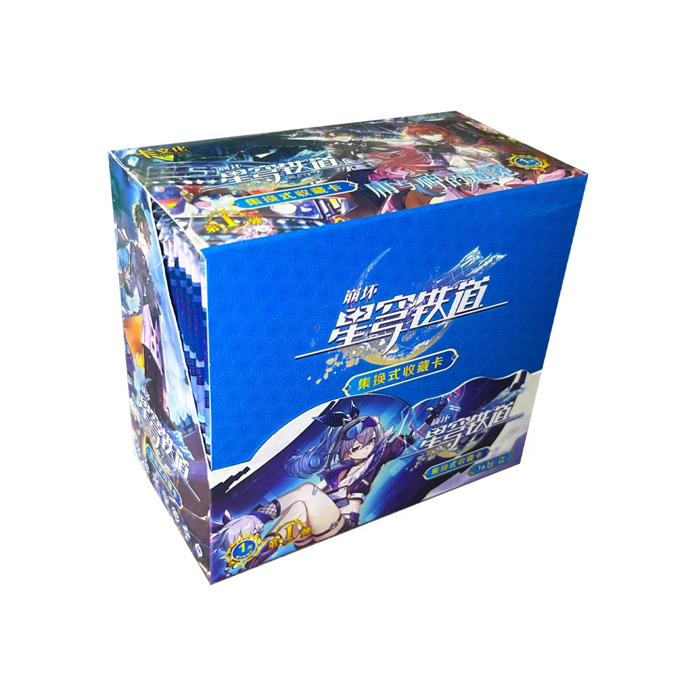 Wholesale New Honkai Star Rail Collection Card Full Set Friend Party Bikini Feast Booster Box Waifu Hobbies Children\'s Toy Gift