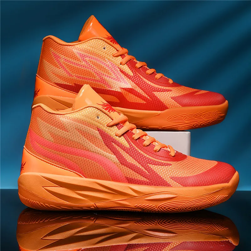 

Professional Mens Basketball Sneakers Breathable Cushioning Training Sports Shoes Boys Gym ForMotion Basketball Shoes 35-45