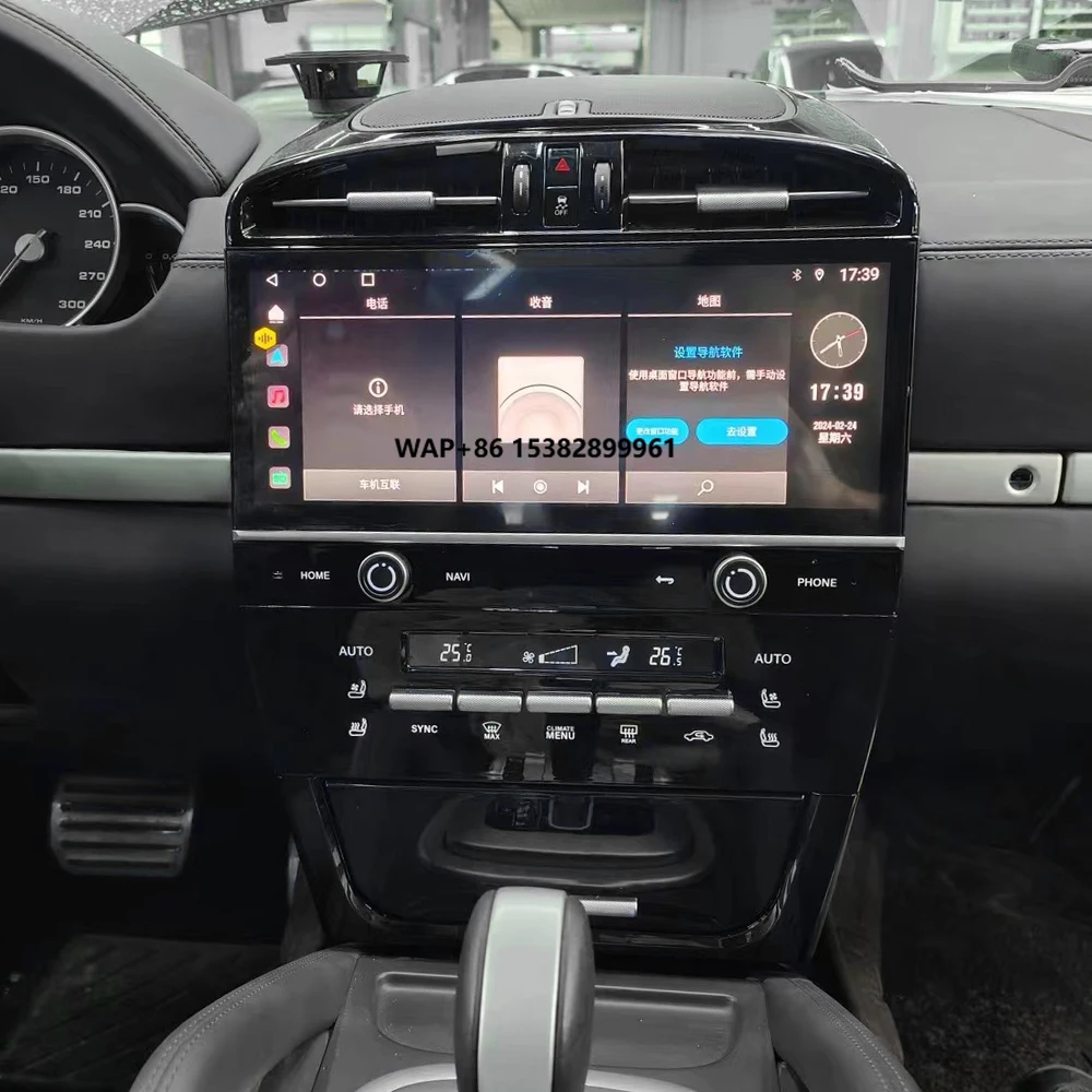 2024 GEN Upgrade Carplay Android for Porsche Cayenne 2003-2009 Car GPS Navigation Digital Cluster Front Panel Multimedia Player