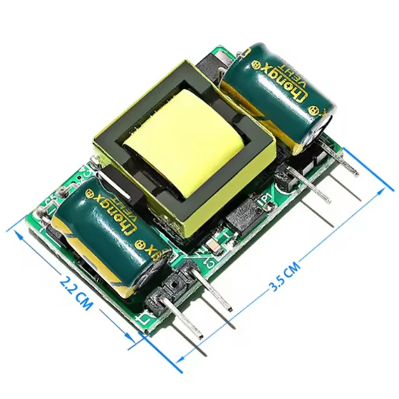 【NUEVO】Bare Board 5V 1.5A Módulo de fuente de alimentación conmutada reductor Transformador de 220V para proyectos de reparación de reemplazo