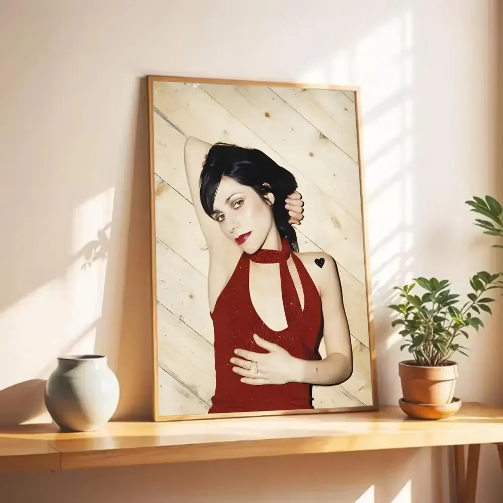 1 قطعة المغني P-Pj بولي J-Jean هارفي ملصق جدار الفن طباعة ملصق ديكور جدارية ديكور المنزل هدية غير المؤطرة