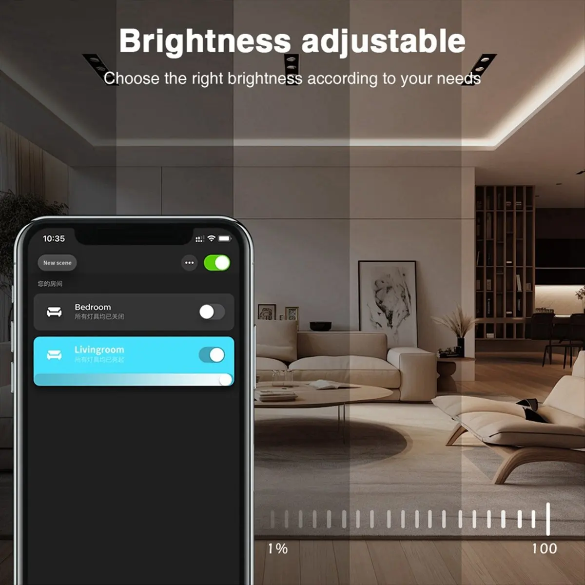 2026 جديد + 5 في 1 WiFi LED Light Strip Controller Tuya App، صوت وجهاز تحكم عن بعد 2.4G مدعوم مثالي للإضاءة المنزلية