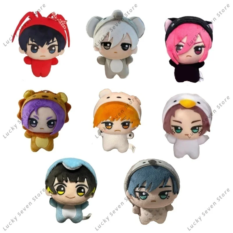 

New Animal Blue Prison Pendant Dolls Plush Toy 10CM Cartoon Cute Soft Nagi Seishiro Dolls Plush Toy Periphery For Kid Gift