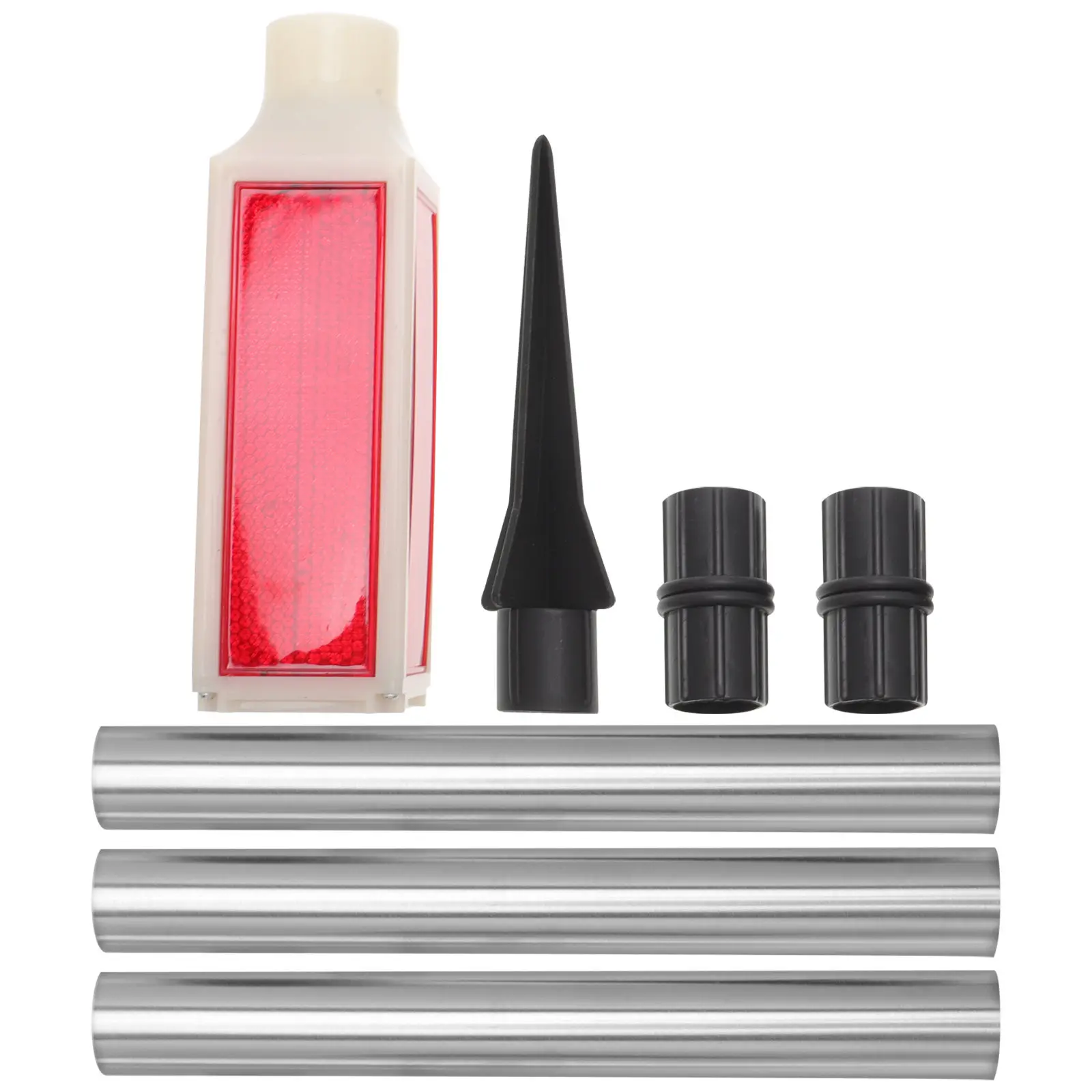 

Уличный солнечный маркер для подъездных дорог с 8-часовым теплым свечением, светильник для безопасности на дорожке, нержавеющий, для ландшафтного дизайна