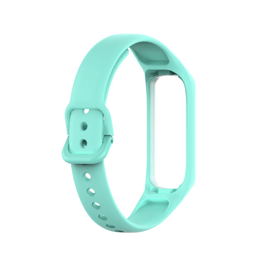 Soft Silicone Strap For Samsung Galaxy Fit 2 SM-R220 Smart Watch Band Sport Bracelet Replacement Wristband For Galaxy Fit2 Band