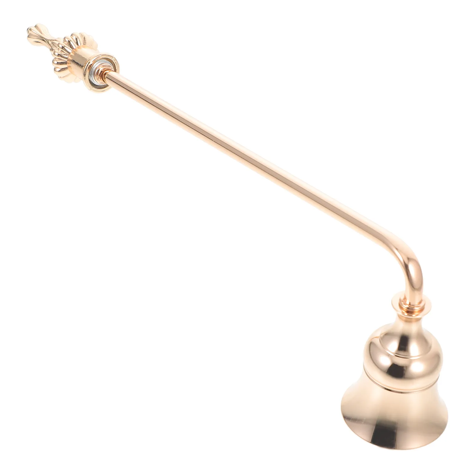 Vintage Snuffer Long Handle Flame Extinguisher Safe Wick Extinguisher Accessory for Scented Tea Light Jar