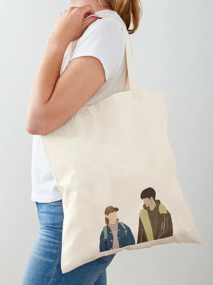 

weightlifting fairy kim bok joo going home after bok joo's part time job Tote Bag reusable shopping bag Women's handbag