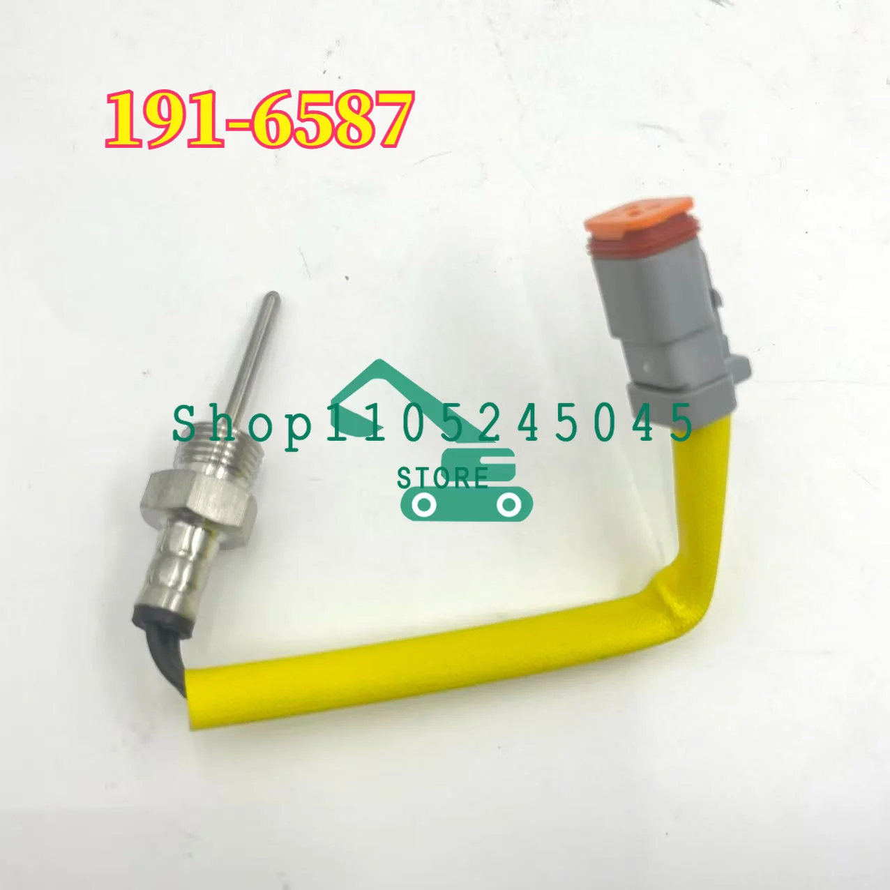 2-Pin Temperature Sensor 191-6587 1916587 Fits for 3126B Engine - Generator Set