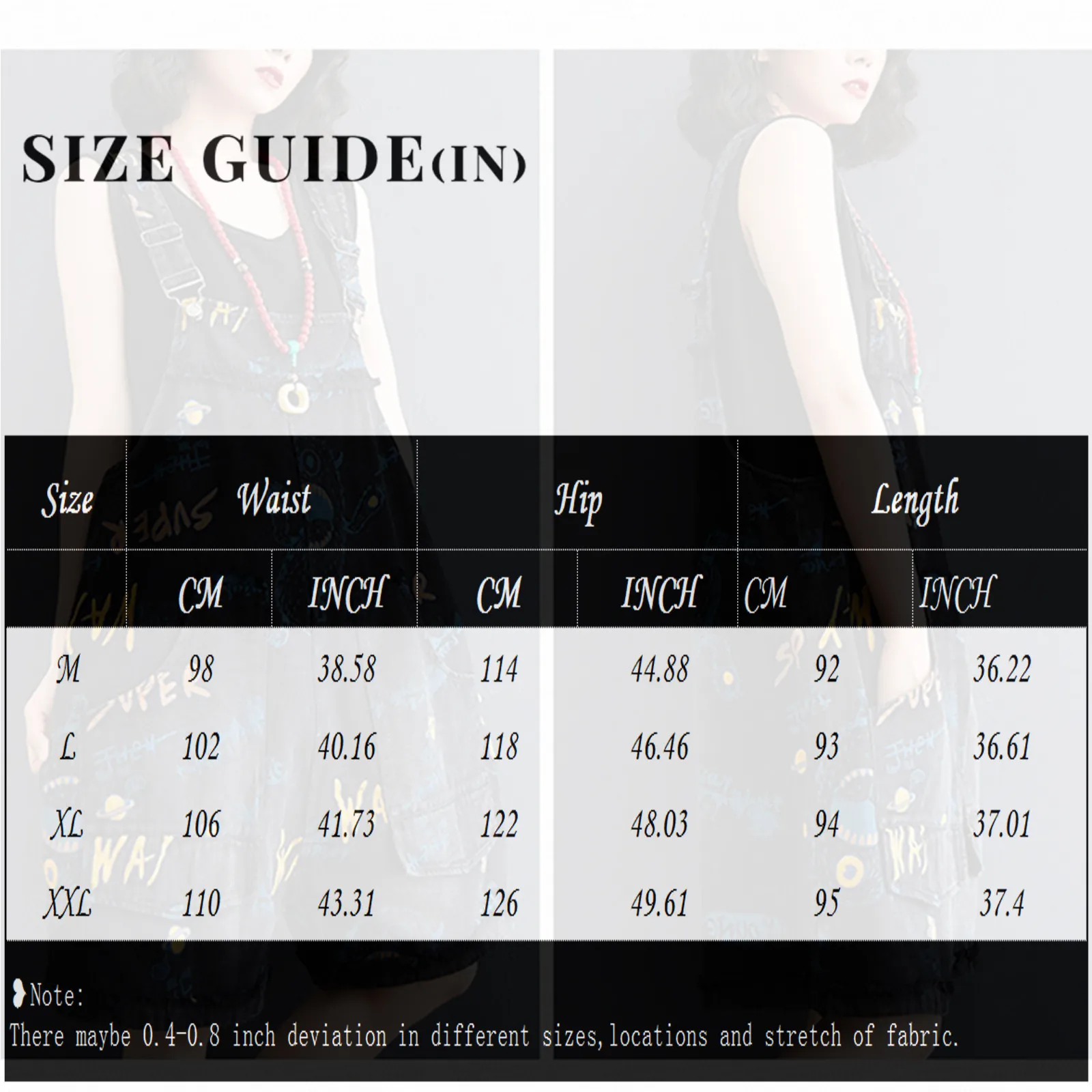 จั๊มสูทขาสั้นของผู้หญิงแฟชั่นหลวมขากว้างแนววินเทจการ์ตูนกราฟฟิตี้มีสายคาดผ้าเดนิมสำหรับฤดูร้อนใส่ได้ทุกวัน