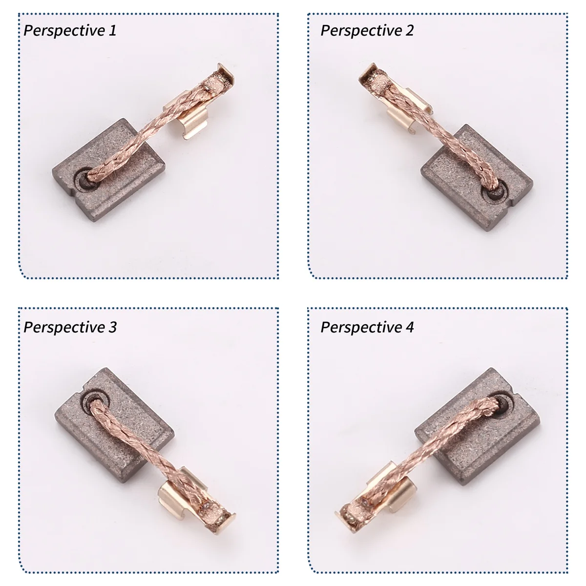 New 4Pcs Carbon Brushes for Makita DTD146 DHP456 DHP458 BHP456 BDF446 BHP454 CB440 Cordless Electric Hammer Drilling Machine