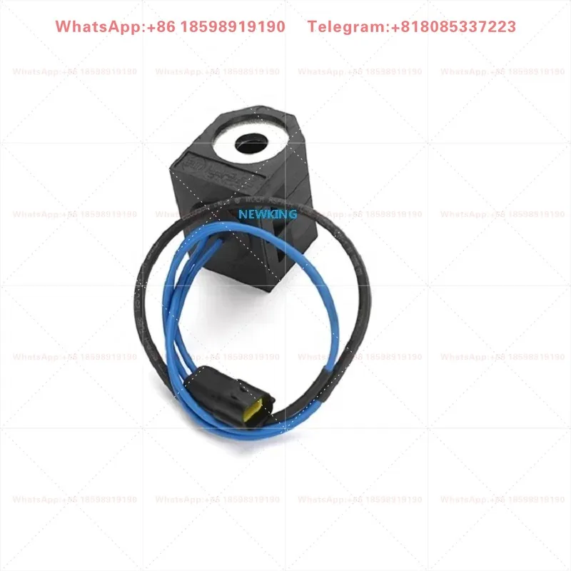 Construction Machinery Parts Suitable For DOO-SAN Excavator DH150 DH220 DH225 DH300-5-7 Hydraulic Solenoid Valve Coils 12V