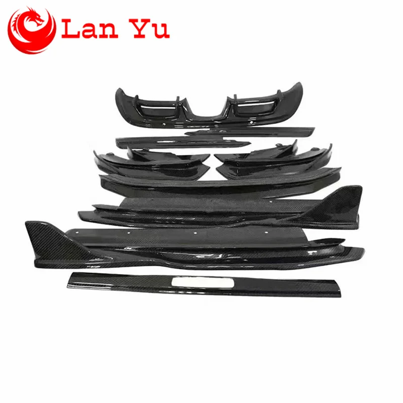 

High Quality Body Kit for Porsche Cayman Boxster 718 Front Lip Rear Diffuser and Side Skirts for Cayman and Boxster
