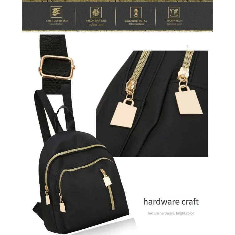 محفظة ظهر صغيرة، كتف للنساء، حقيبة ذات سعة كبيرة