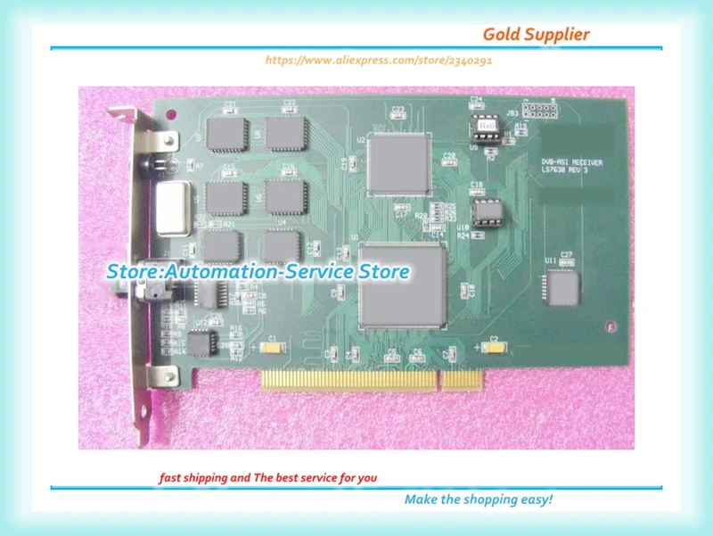 

DVB-ASI RECEIVER LS7630 REV.3 DVB Mastr Receive